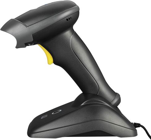 Adesso NuScan 2500 2D Barcode Scanner Wireless Bluetooth & 2.4GHz Handheld Bar Code Reader with Charging Cradle for POS Inventory Management in Saudi Arabia