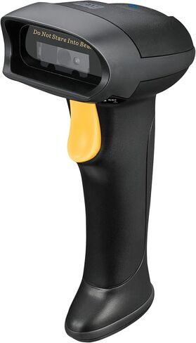 Adesso NuScan 2500 2D Barcode Scanner Wireless Bluetooth & 2.4GHz Handheld Bar Code Reader with Charging Cradle for POS Inventory Management in Saudi Arabia