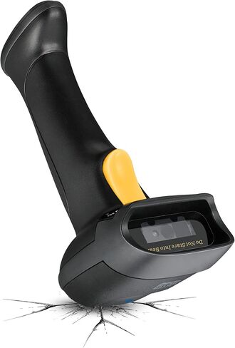 Adesso NuScan 2500 2D Barcode Scanner Wireless Bluetooth & 2.4GHz Handheld Bar Code Reader with Charging Cradle for POS Inventory Management in Saudi Arabia
