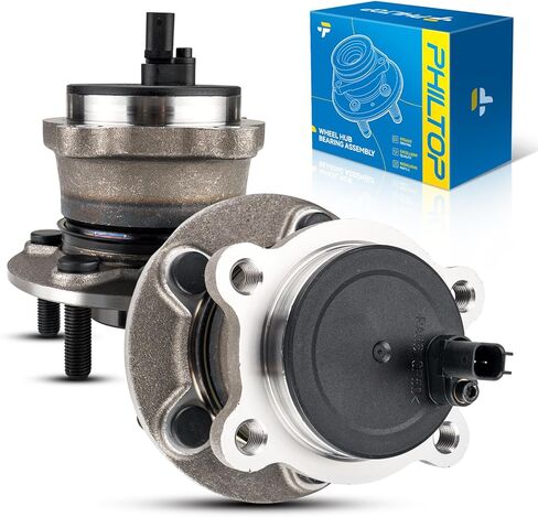 PHILTOP Rear 512499 Wheel Hub Bearing for C-Max 2013-2018, Escape 2013-2019, MKC 2015-2019, w/ABS, 2WD FWD 5 Lugs, 2 PCS in Saudi Arabia