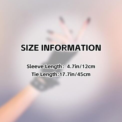 Punk Fingerless Gloves for Women - Rivet Black Biker Style Cut-Off Mittens for Jinx Cosplay & Cyberpunk Fashion in Kuwait