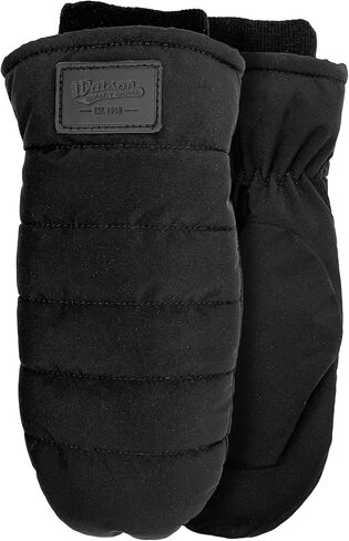 قفازات واتسون قفاز منتفخ شتوي مستدام للنساء - دافئ ومريح، معصم محبوك من الأكريليك ملائم تمامًا، ظهر تاسلون وراحة اليد in Kuwait