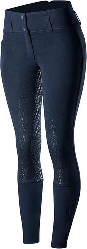 HORZE Daniela Silicone Grip Full Seat Breeches | High Waist Equestrian Riding Pants in Saudi Arabia
