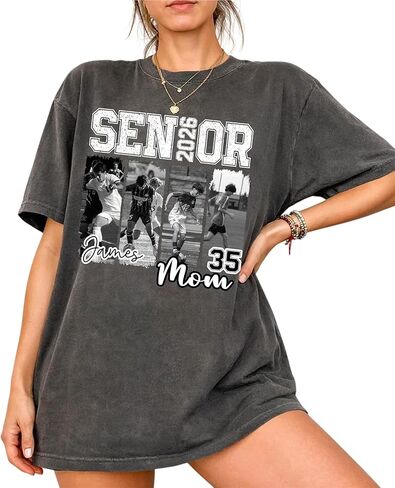 Personalized Senior 2026 Soccer Mom Shirt, Custom Senior Year T-Shirt in Saudi Arabia