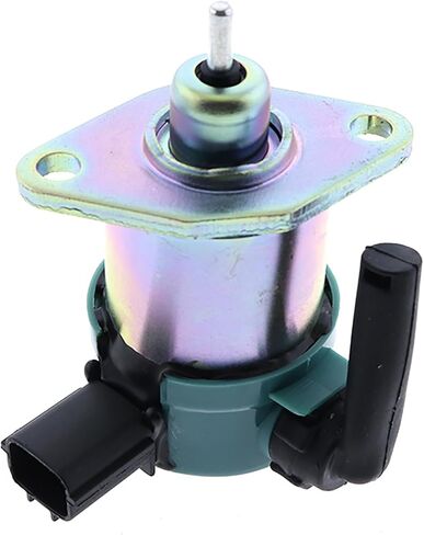 FridayParts 12V Stop Solenoid 1C010-60010 1C010-60013 1C010-60014 1C010-60015 1C010-60016 1C010-60017 Compatible for Kubota Engine V3300 V3600 V3800 Tractor M8540 M9540 Replacement in Saudi Arabia