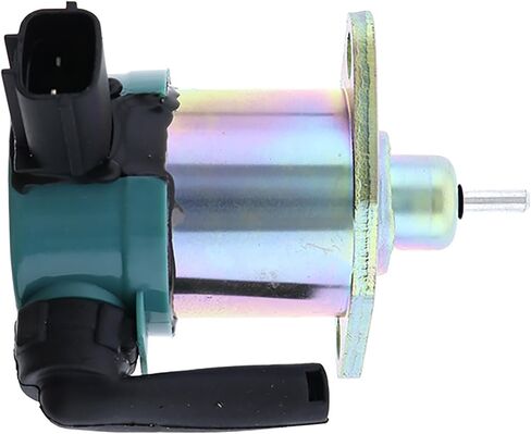 FridayParts 12V Stop Solenoid 1C010-60010 1C010-60013 1C010-60014 1C010-60015 1C010-60016 1C010-60017 Compatible for Kubota Engine V3300 V3600 V3800 Tractor M8540 M9540 Replacement in Saudi Arabia