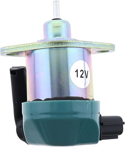 FridayParts 12V Stop Solenoid 1C010-60010 1C010-60013 1C010-60014 1C010-60015 1C010-60016 1C010-60017 Compatible for Kubota Engine V3300 V3600 V3800 Tractor M8540 M9540 Replacement in Saudi Arabia