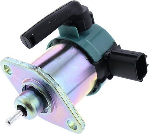 FridayParts 12V Stop Solenoid 1C010-60010 1C010-60013 1C010-60014 1C010-60015 1C010-60016 1C010-60017 Compatible for Kubota Engine V3300 V3600 V3800 Tractor M8540 M9540 Replacement in Saudi Arabia