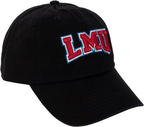 Loyola Marymount University Baseball Hat Lions LMU Brimmed Embroirderd Hats Cap Adjustable Cloth Strap Adult (Style B) in Saudi Arabia