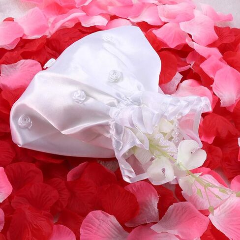 ABOOFAN Wedding Candy Bags Drawstring Pouches 2-Pack 8.66X8.26 Inch Satin Bridal Bags with Lace for Wedding Party Favors and Candy Packaging in Saudi Arabia