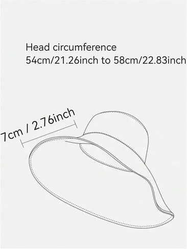 MakeMeChic Women's Straw Foldable Hat Floppy Sun Protection Foldable Summer Cap in Saudi Arabia