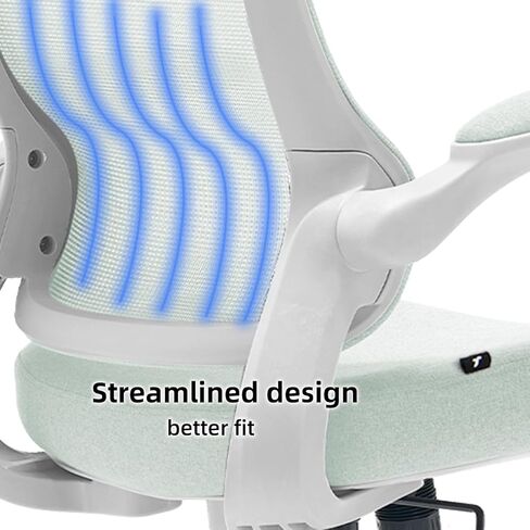 TT Airflex V2 Mesh Ergonomic Super Soft Wide Cushion Office Computer Desk Chair Adjustable Arms (Minty Green) in Saudi Arabia