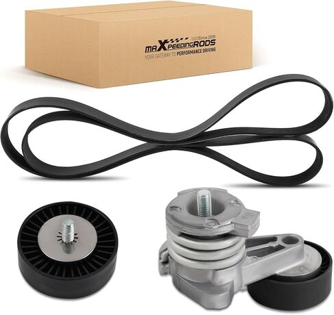 maxpeedingrods اعوج حزام الموتر بولت المهمل بكرة محرك عدة ل BMW 128i 08-13 325i 330i 325xi 330xi 06 328xi 07-08 328i 07-13 528i 08-10 530i 525i 525xi 530xi 06-07 X3 X5 07-10 11287628650 in Saudi Arabia