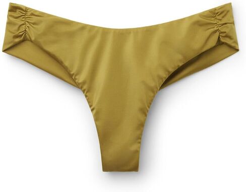 CALZEDONIA Woman's Brazilian Bikini Bottoms Shiny Satin in Saudi Arabia