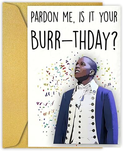 بطاقات عيد ميلاد هاملتون من QualityLife، بطاقة عيد ميلاد بور، بطاقة عيد ميلاد ميرش الموسيقية، عفوًا، هل هذا هو يوم عيد ميلاد بور الخاص بك؟ in Kuwait