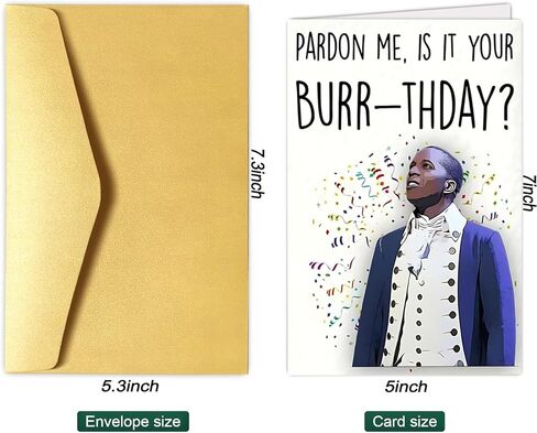 بطاقات عيد ميلاد هاملتون من QualityLife، بطاقة عيد ميلاد بور، بطاقة عيد ميلاد ميرش الموسيقية، عفوًا، هل هذا هو يوم عيد ميلاد بور الخاص بك؟ in Kuwait