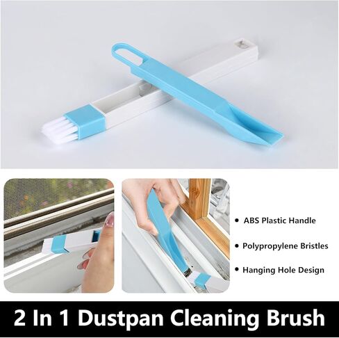 17 قطعة منظف مسار النافذة، مجموعة أدوات تنظيف أخدود النافذة in Kuwait