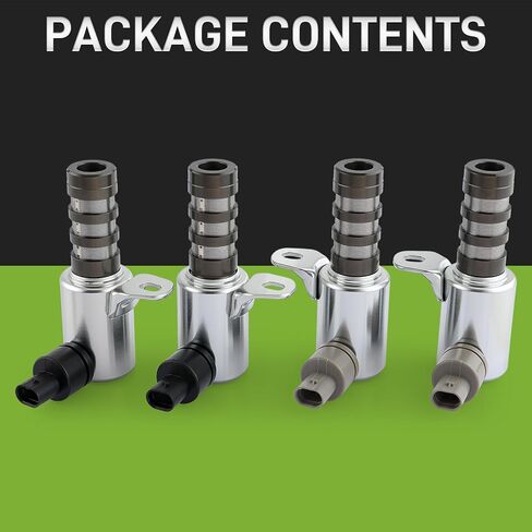 4Pcs VVT Solenoid Intake And Exhaust AT4Z6M280A AT4Z6M280B Compatible with Ford Edge Compatible with Lincoln MKX Variable Valve Timing Solenoid Kit 917-197 917-198 AT4Z-6M280-A AT4Z-6M280-B in Saudi Arabia