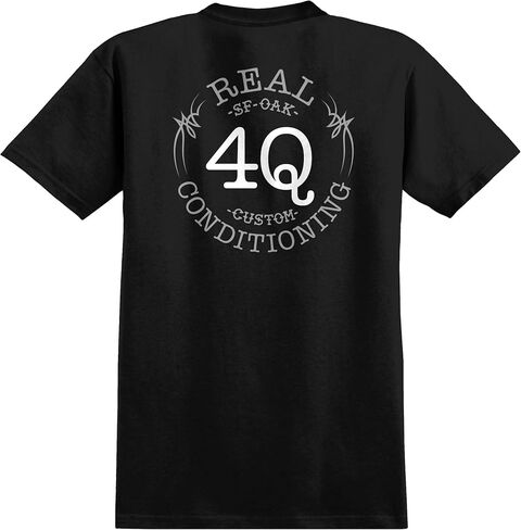 قميص ألواح التزلج الحقيقية 4Q أسود in Kuwait