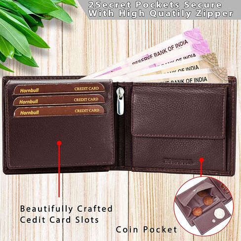 مجموعة هدايا محفظة وحزام رجالي، BW3095-BROWN، 35 شهرًا، محفظة ثنائية الطي in Kuwait