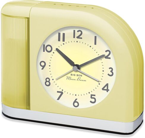 Westclox Big Ben Moon Beam Quartz Analog Alarm Clock with USB (Bluegrass) in Saudi Arabia