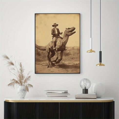 1pc Unframed Canvas Poster, Vintage Art, Ideal Gift For Bedroom Living Room Corridor, Wall Art, Wall Decor, Winter Decor, Room Decoration. (Note: photo frame not included), 11.81x17.72in in Saudi Arabia