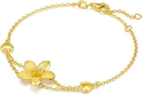 CHOW SANG SANG 999.9 24K Gold Chinese Wedding Collection Chinese Wedding Blossom Bracelet for Women 18cm 94446B Price-by-Weight Approx. 5.98g Gold in Saudi Arabia