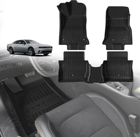 TripleAliners Trunk Mat All Weather Compatible with 2025+ Kia EV6 Accessories Custom Fit Protection Trunk Floor Liner Cargo Mat TPE Anti-Slip Odorless Cargo Liner (NOT FIT GT) in Saudi Arabia