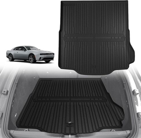 TripleAliners Trunk Mat All Weather Compatible with 2025+ Kia EV6 Accessories Custom Fit Protection Trunk Floor Liner Cargo Mat TPE Anti-Slip Odorless Cargo Liner (NOT FIT GT) in Saudi Arabia