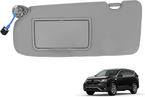 واقي من الشمس على الجانب الأيسر للسائق باللون الرمادي متوافق مع Honda CRV 2017 2018 2019 2020 2021 2022 رقم ظلة الشمس 83280TLAA12ZA in Saudi Arabia