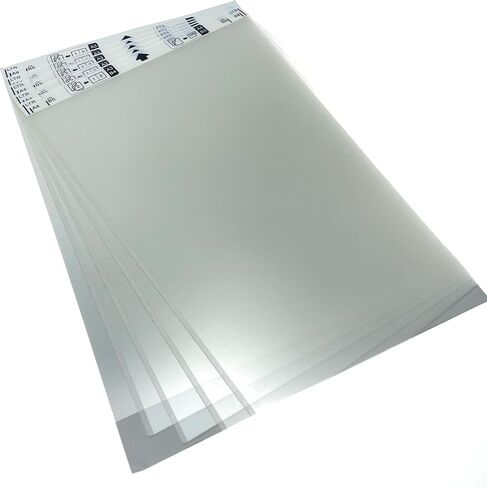 5pcs X CS-A3301 Scanner Carrier Sheet Sheets Compatible with Brother ADS-1200 ADS-1300 ADS-1700W ADS-1800W ADS-3100 ADS-4300N Scan Damaged Torn Wrinkled Folded Fragile Paper Documents Photos in Saudi Arabia