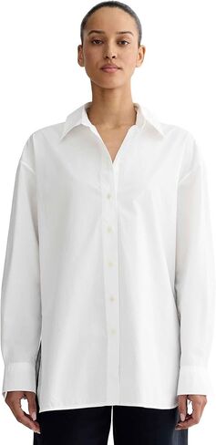 Everlane Women's Everlane The Boyfriend Shirt in Ultrasoft Cotton in Saudi Arabia