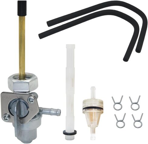 Fuel Valve Petcock 16950-HC4-840 Fits for Honda Big Red 250 ATC250ES ATC250SX ATC350X 1985 1986 1987 FourTrax 200 TRX200SX FourTrax 250 TRX250 1985-1992 FourTrax 300 TRX300 1988-2000 in Saudi Arabia