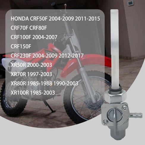 Fuel Valve Petcock 16950-HC4-840 Fits for Honda Big Red 250 ATC250ES ATC250SX ATC350X 1985 1986 1987 FourTrax 200 TRX200SX FourTrax 250 TRX250 1985-1992 FourTrax 300 TRX300 1988-2000 in Saudi Arabia