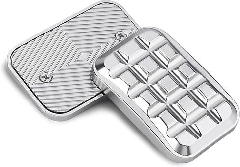 OBEST Fidget Slider Hexagon Sliding in Multiple Directions Fidget Toy Magnet for Adults Fidget Slider Adult Toy Stress Relief ADHD Office Fidget Toy Silver Metal in Kuwait