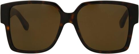 نظارة شمسية إيف سان لوران SL M9 001 مقاس 55 ملم باللون الأسود / الفضي in Kuwait