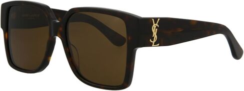 Yves Saint Laurent SL M9 001 55mm Black / Silver Sunglasses in Saudi Arabia