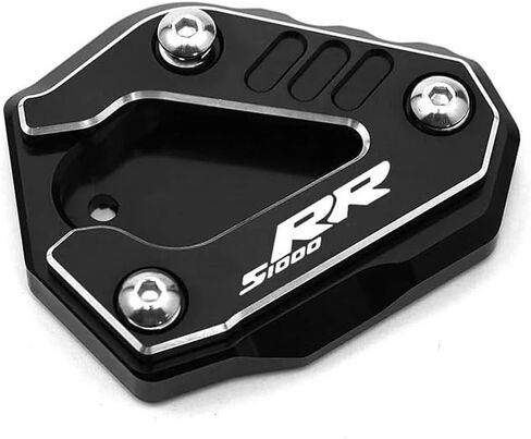متوافق مع BMW S1000 RR S1000RR S 1000 RR 2021 2022 2023 2024 2025 دراجة نارية مسند جانبي تمديد لوحة تكبير (أحمر) in Saudi Arabia