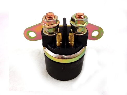 Automatic 3-Terminal Silver Copper Normally Open 10A Starter Relay Solenoid for Suzuki LS650 LS650F Boulevard S40 1986-2012 in Saudi Arabia