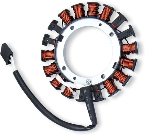 59031-7009 ملف شحن 15 أمبير الجزء الثابت لمحرك Kawasaki FH381V FH430V FH451V FH480V FH500V FH541V FH580V FH601V FH641V FH680V FH721V 4 السكتة الدماغية مع منظم الجهد 21066-7011 وقابس الإشعال in Saudi Arabia