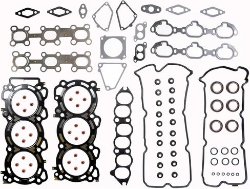 Engine Re-Ring Kit for 1995-1999 INFINITI Nissan 3.0L V6 - Standard Size Premium Rings and Bearings, Full Gasket in Saudi Arabia