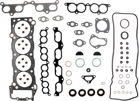مجموعة إعادة حلقة المحرك لـ 1990-1992 Nissan D21 Pickup 2.4L 4-Cylinder SOHC - حلقات ومحامل مميزة ذات حجم قياسي in Saudi Arabia