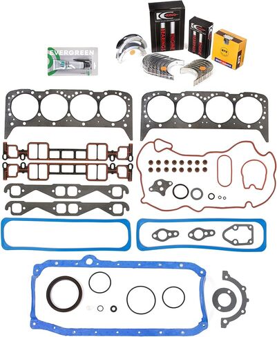 Evergreen SA-5494167690-2 Full Gasket Set Bearings Rings Fit 96-02 Cadillac Chevrolet GMC VORTEC 5.7 VIN R in Saudi Arabia