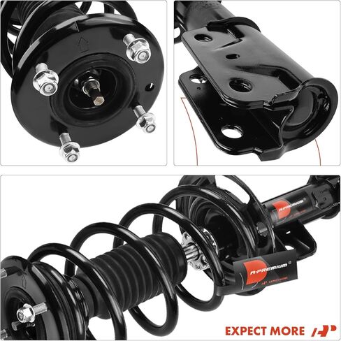 A-Premium Front and Rear Pair (4) Complete Strut and Coil Spring Assembly Compatible with Ford Explorer 2013-2019, Driver and Passenger Side in Saudi Arabia