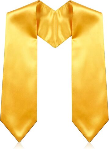 Graduation Stole Sash Class of 2024 Plain Graduation Sash Unisex Personalized White Stole in Saudi Arabia