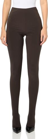 Legging W/Footie W/O Waistband, Espresso, M in Saudi Arabia