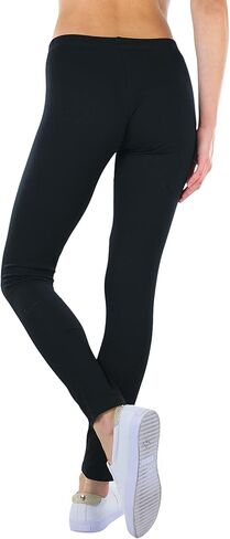 ToBeInStyle Women's Skinny Fit Cotton Full Length Leggings Tights - Regular and Plus Sizes in Saudi Arabia