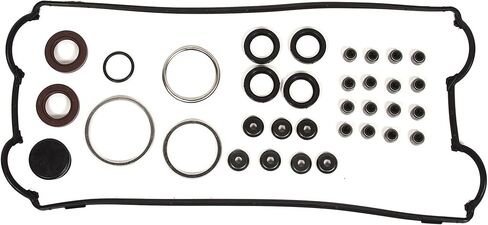 طقم إعادة تدوير محرك Evergreen FSBRR4030 متوافق مع 97-01 Honda CR-V 2.0 DOHC B20B4 B20Z2 مجموعة حشية كاملة، محامل قضيب رئيسية ذات حجم قياسي، حلقات مكبس ذات حجم قياسي in Saudi Arabia