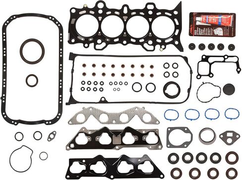 Evergreen Engine Rering Kit FSBRR4034EVE Compatible With 01-05 Honda Civic 1.7 D17A2 D17A6 Full Gasket Set, Standard Size Main Rod Bearings, Standard Size Piston Rings in Saudi Arabia