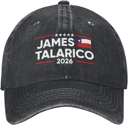 James Talarico for Senate 2026 Hat Talarico for Us Texas Senate Hat Trucker Cap for Men Women Black in Kuwait